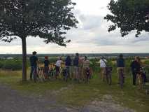 Fahrradtour - Pause auf dem Kronsberg